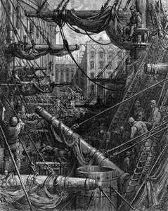 In den Docks von Gustave Dore
