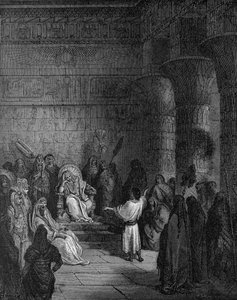 Joseph deutet den Traum des Pharao