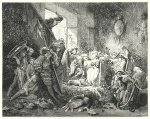 Dornröschen (Stich) von Gustave Dore