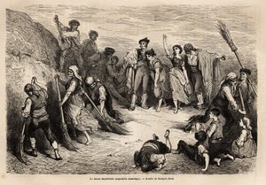 La seguidilla manchegas, oder improvisierter Tanz, in Albacete (Provinz des Ärmelkanals), viele Tänzer beider Geschlechter, aus verschiedenen Ortschaften treffen sich, um Tanzschritte in der galliegada (d.h. eine Figur einfrieren, bevor die Bewegung abgesc