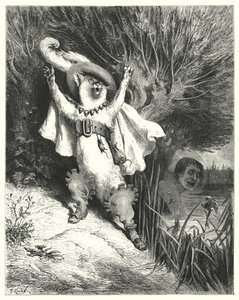 Le Maitre Chat ou le Chat Botte; Der gestiefelte Kater von Gustave Dore