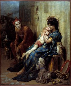 Les Saltimbanques von Gustave Dore
