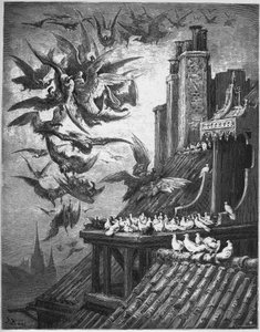Die Geier und die Tauben - aus "Fabeln" von Jean de La Fontaine