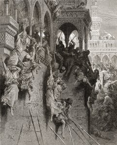 Massaker von Antiochia, Illustration aus 