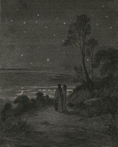 Nun war der Tag vergangen, ca. 1890 von Gustave Dore