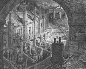 Über London - Mit der Eisenbahn