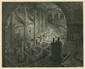 Über London mit der Eisenbahn
