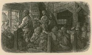 Kaffeehaus in der Petticoat Lane von Gustave Dore