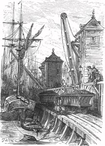 Poplar Dock von Gustave Dore