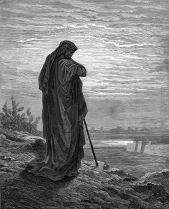 Prophet Amos, Gravur von Gustave Doré - Bibel von Gustave Dore