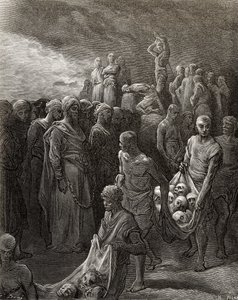 Richard I. (1157-99) Löwenherz massakriert Gefangene als Vergeltung, Illustration aus 