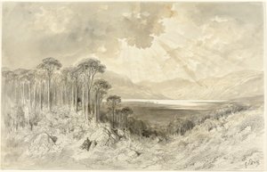 Schottische Landschaft, 1873 von Gustave Dore