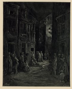 Slumwohnungen von Gustave Dore