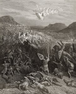 Die Schlacht von Nicaea im Jahr 1097, Illustration aus 