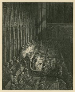 Der Chor der Westminster Abbey von Gustave Dore
