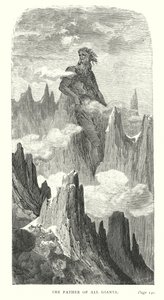 Der Vater aller Riesen (Gravur)