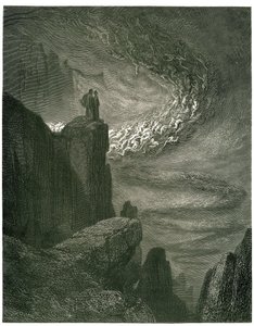 Die Hölle von Dante Alighieri (Die Göttliche Komödie) illustriert von Gustave Doré. Französische Ausgabe von 1861