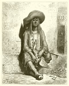 Die Henne mit den goldenen Eiern (La Fontaine) von Gustave Dore