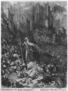 Der ewige Jude, graviert von Felix Jean Gauchard