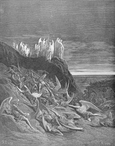 Der Krieg im Himmel, aus Buch VI von 