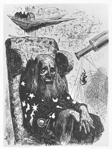 Der Astrologe Herr Trippa, Illustration aus 