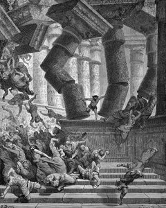 Der Tod von Samson - Bibel