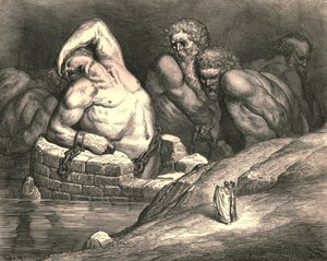 Dieser Stolze wollte seine Stärke gegen den allmächtigen Jove erproben, ca. 1890