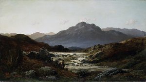 Sturzbach in den Highlands