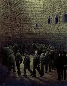 Viktorianisches Londoner Gefängnis