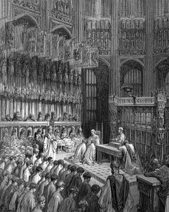 Westminster Abbey - Konfirmation der Westminster Boys von Gustave Dore