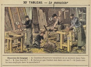Der Tischler von Gustave Fraipont