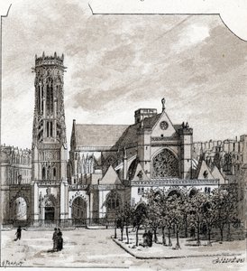 Ansicht der Kirche Saint Germain l