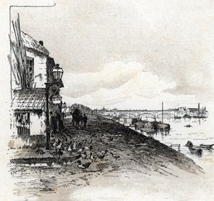 Ansicht des Quai d