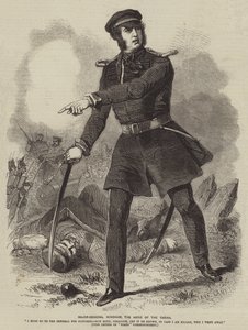 Generalmajor Windham, der Held des Redan von Gustave Janet