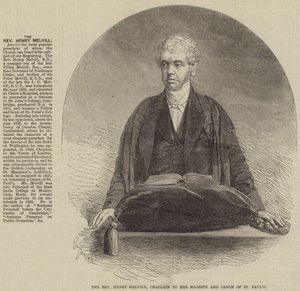 Der ehrwürdige Henry Melvill, Kaplan Ihrer Majestät und Kanoniker von St. Pauls von Gustave Janet