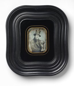 Ein Herr, möglicherweise Frédéric Brisson von Gustave Le Gray