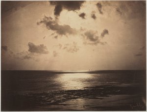 Ein Effekt der Sonne, Normandie von Gustave Le Gray
