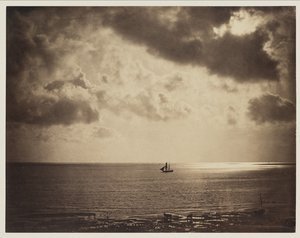 Brigg auf dem Wasser von Gustave Le Gray