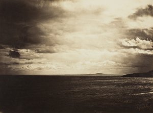 Bewölkter Himmel, Mittelmeer, 1857 von Gustave Le Gray