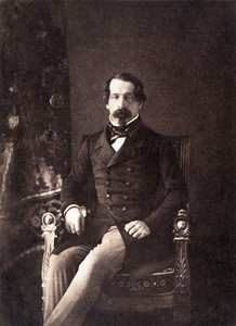 Louis Napoleon Bonaparte (1808-1873), zukünftiger Kaiser Napoleon III, hier als 1. Präsident der französischen Republik, Foto von Gustave Le Gray