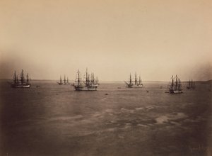 Die französischen und englischen Flotten, Cherbourg, August 1858