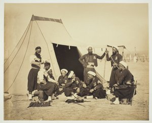 Ohne Titel (Zouaven) von Gustave Le Gray