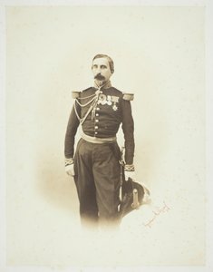 Ohne Titel [Französischer Offizier], 1857 von Gustave Le Gray