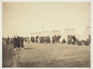 Ohne Titel [Zouaven], 1857 von Gustave Le Gray