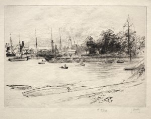 Der Garten des Semaphors von Gustave Leheutre