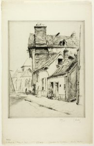 Die Apsis von St. Remy von Troyes