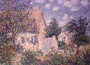 Hütte in St. Cyr du Vaudreuil von Gustave Loiseau