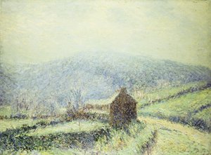 Raureif in Huelgoat, Finistère, 1903