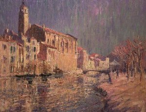 Les Martigues von Gustave Loiseau