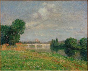 Pont Perronet in Nantes von Gustave Loiseau